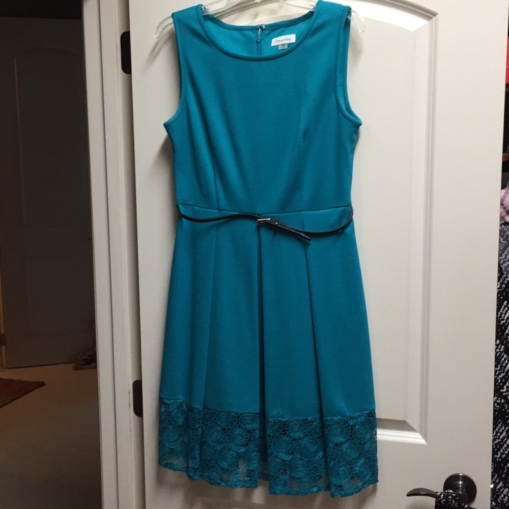 Teal dress